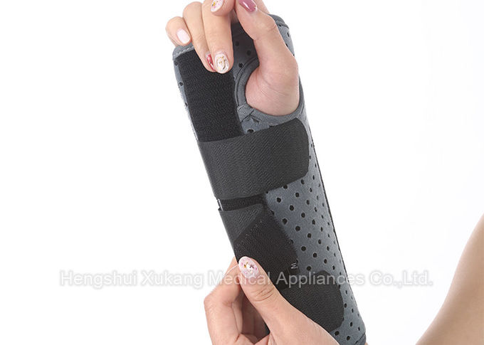 Pain Relief Removable Wrist Splint Good Adhesion Ergonomic Aluminum Steel Stays Inside