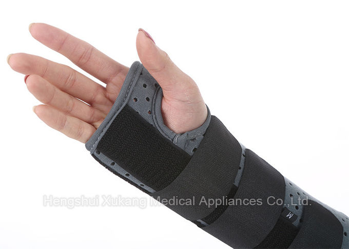 Pain Relief Removable Wrist Splint Good Adhesion Ergonomic Aluminum Steel Stays Inside