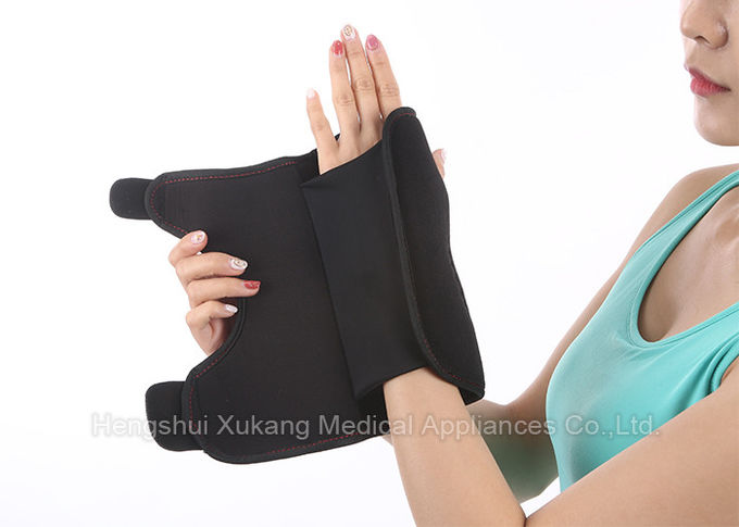 Soft Sleep Neoprene Wrist Support Brace , Free Size Elastic Wrist Support Band